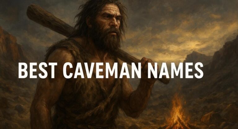 1000 Best Caveman Names 2025 | Unique, Funny, Strong, and Creative Ideas for All Ages