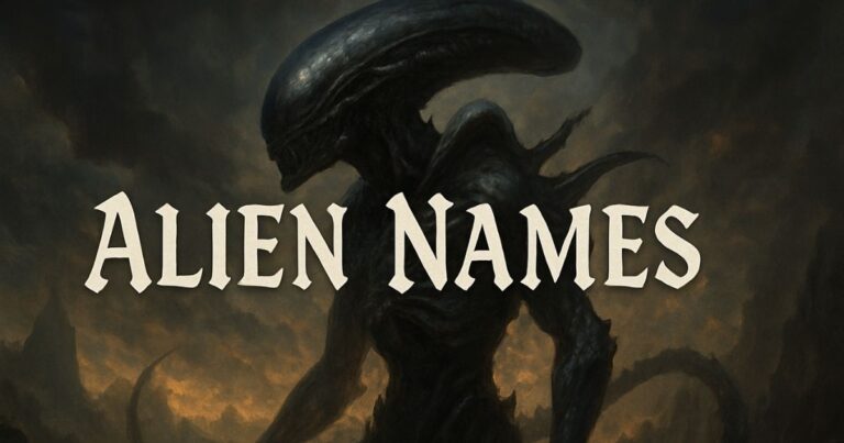 1000 Best Funny Alien Names Cute, Male & Unique Ideas for Creative Characters