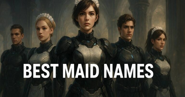 1500 Best Maid Names | Classic, Cute, French, Spanish & Unique Male Female Maid Names
