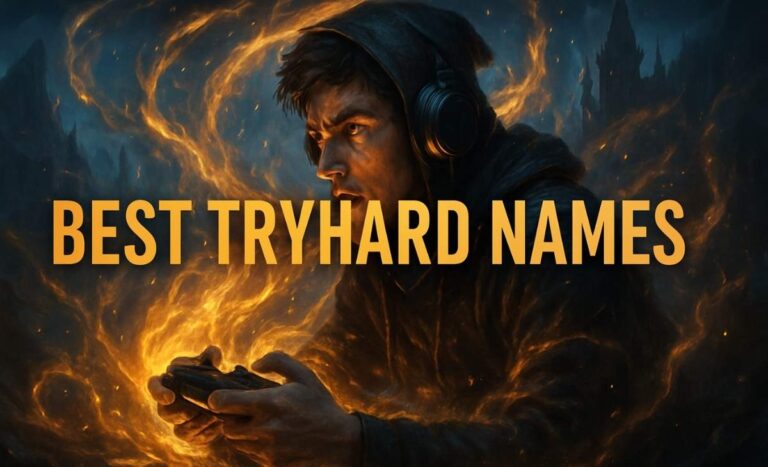 700+ Best Tryhard Names: Unique, Edgy, Funny & Gamertags for Xbox, PS4, PC