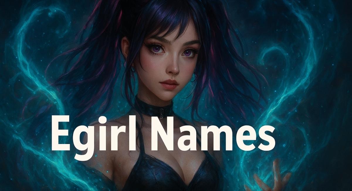 700+ Egirl Names: Cute, Edgy & Aesthetic Usernames for TikTok, Discord & More