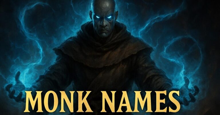 700+ Funny Monk Names: Cool, Male, Female, Fantasy & Unique Name Ideas
