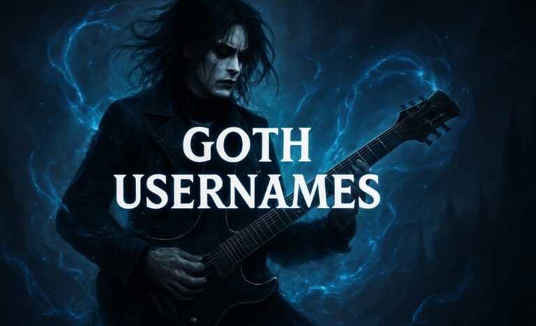 700+ Goth Usernames: Best Gothic Username Ideas for Instagram, Gaming & Social Media