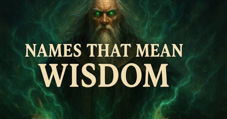 700+ Names That Mean Wisdom: Unique Boy, Girl, Unisex, Modern & Timeless Wisdom Names