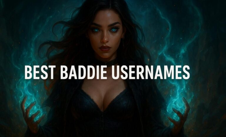 999+ Best Baddie Usernames 2025 | Unique, Cute, Savage & Trendy Username Ideas