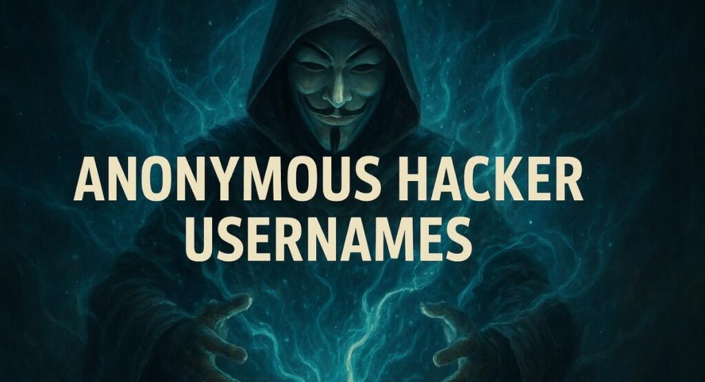 Anonymous Hacker Usernames