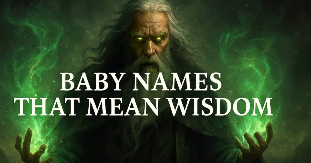 Baby Names That Mean Wisdom