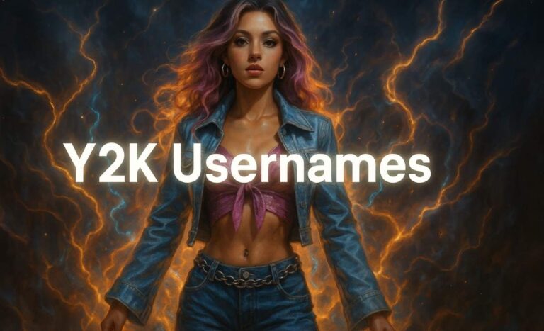 Best 500+ Y2K Usernames 2025: Cute, Cool, Edgy & Aesthetic 2000s Names for Social Media