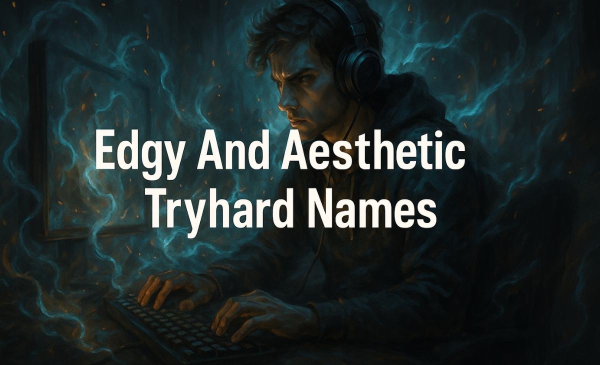 700+ Best Tryhard Names Unique, Edgy, Funny & Gamertags for Xbox, PS4, PC