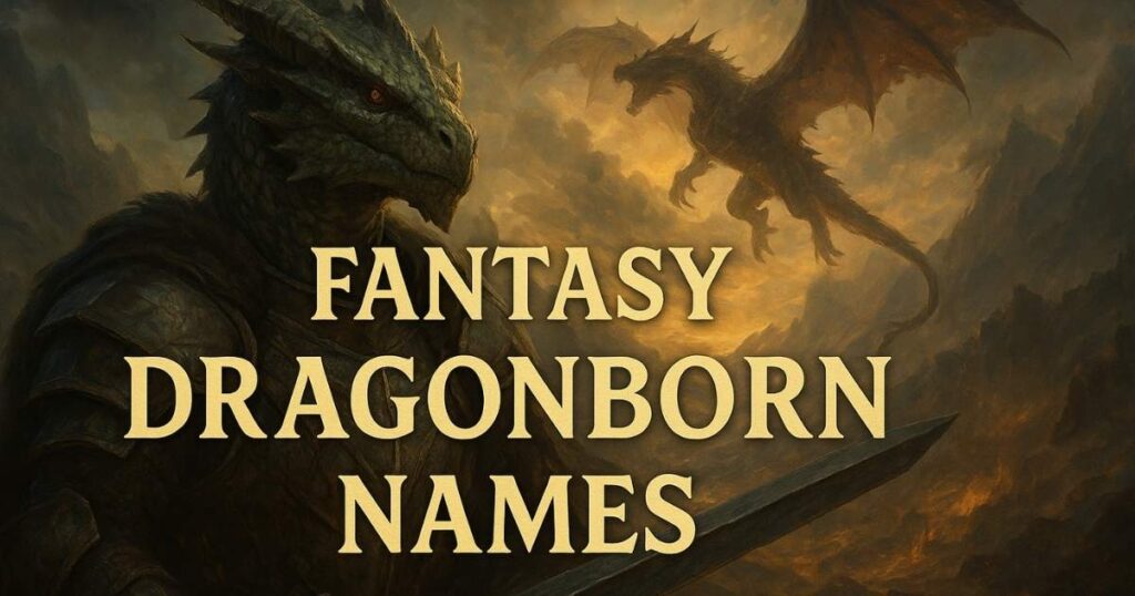 Fantasy Dragonborn Names
