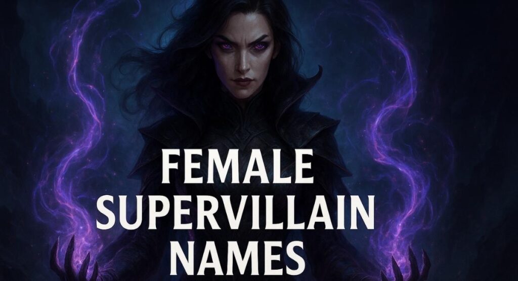 Female Supervillain Names
