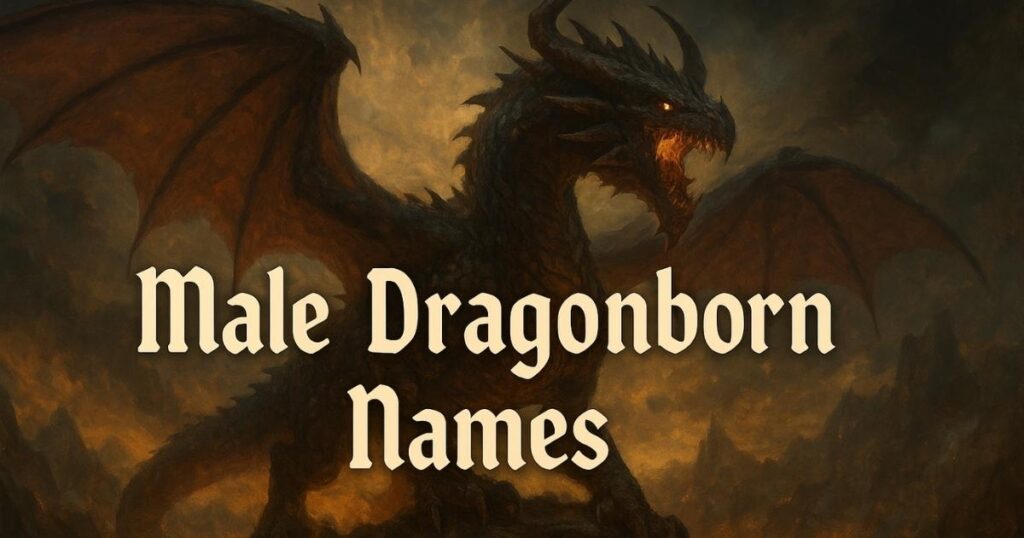 Male Dragonborn Names