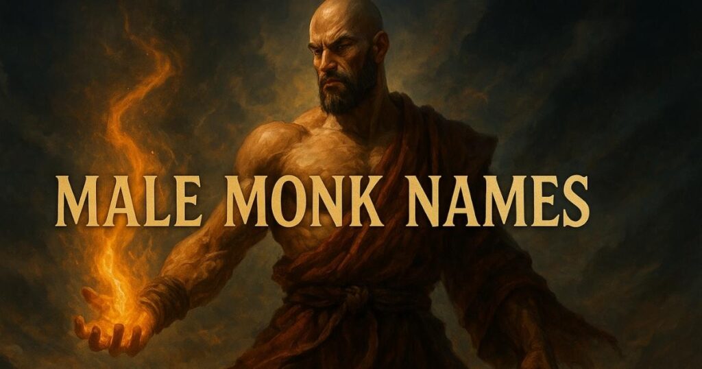 Male Monk Names
