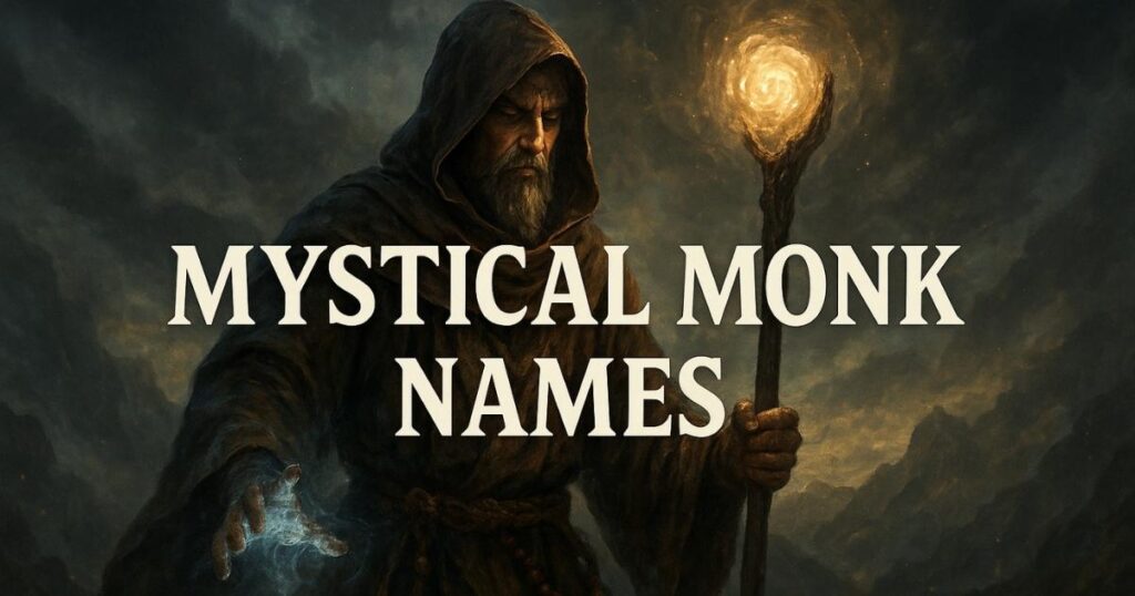 Mystical Monk Names