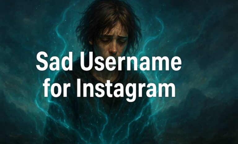 Sad Username for Instagram: Best Sad Names for Boys, Girls, Couples & More for Emotional Expression