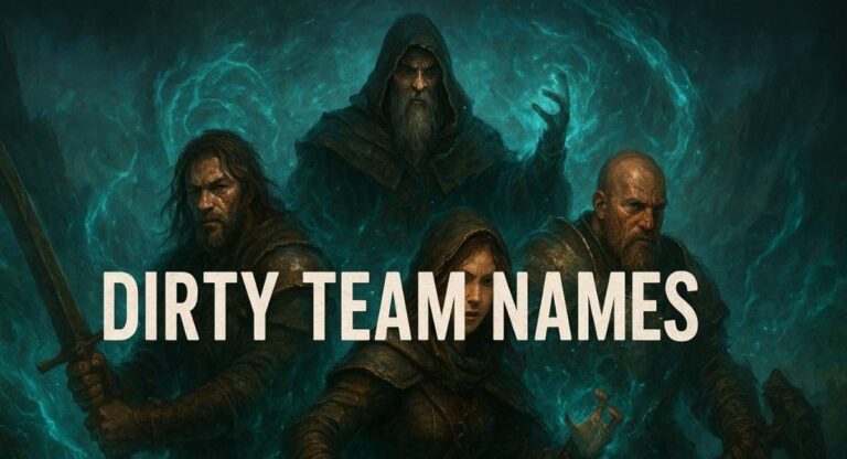 Top Dirty Team Names: Funny, Naughty & Inappropriate Names for Sports, Work & School