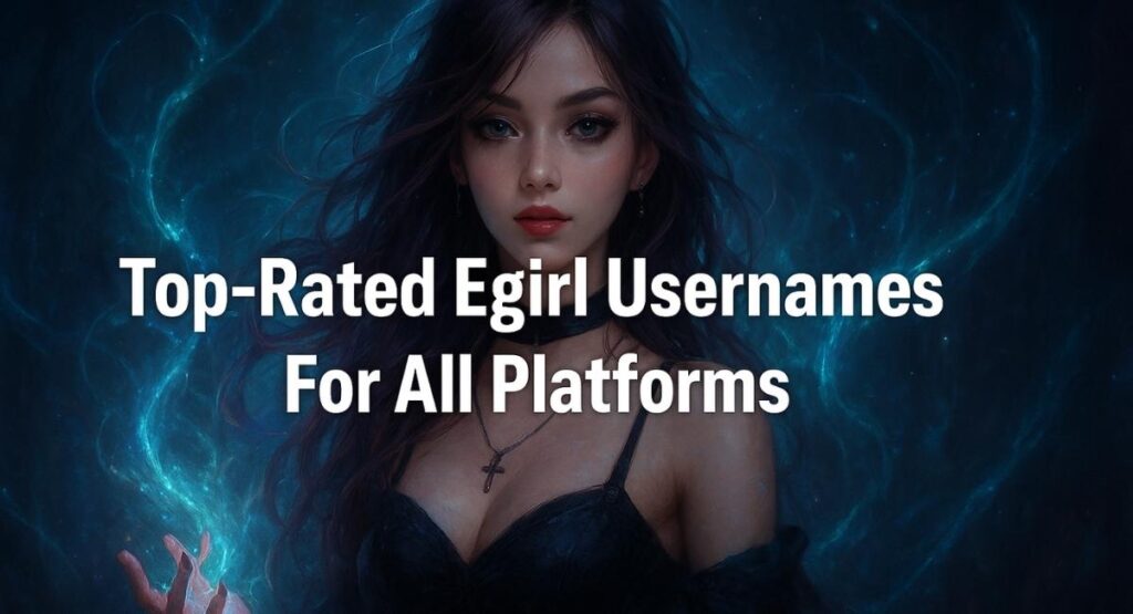 Top-Rated Egirl Usernames For All Platforms