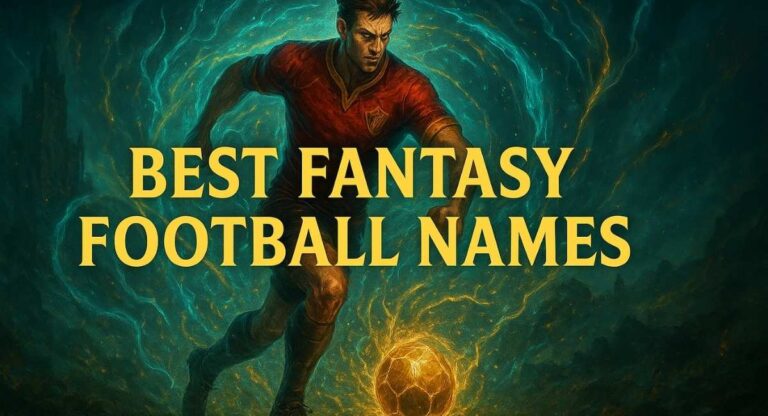 700+ Best Fantasy Football Names: Funny, Clever, Creative Team Name Ideas