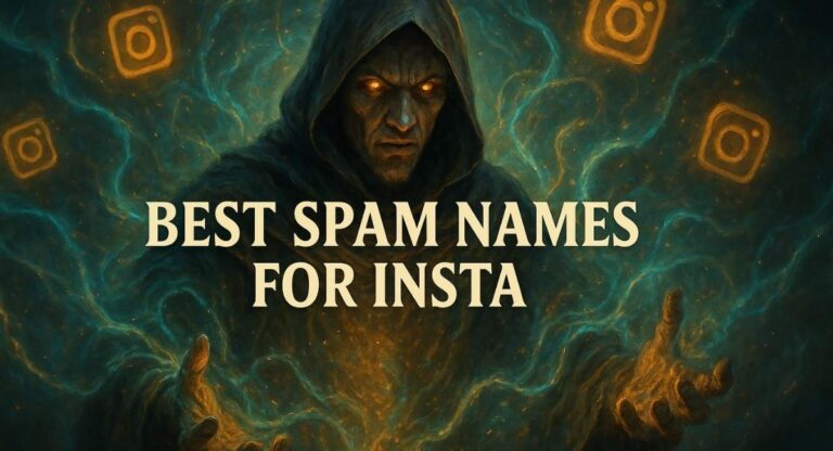 700+ Best Spam Names for Insta: Cute, Funny & Unique Instagram Username Ideas