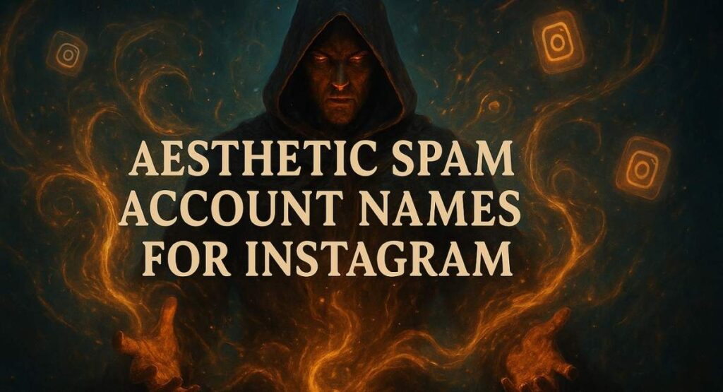 Aesthetic Spam Account Names For Instagram
