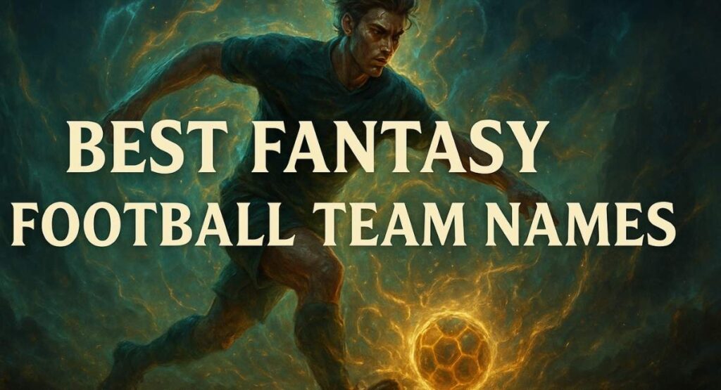 Best Fantasy Football Team Names