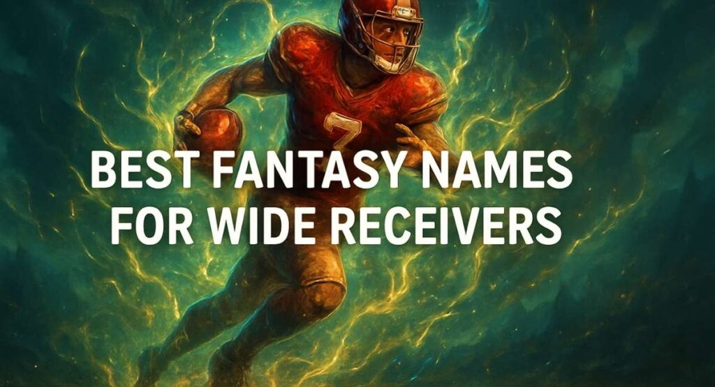 Best Fantasy Names For Wide Receivers