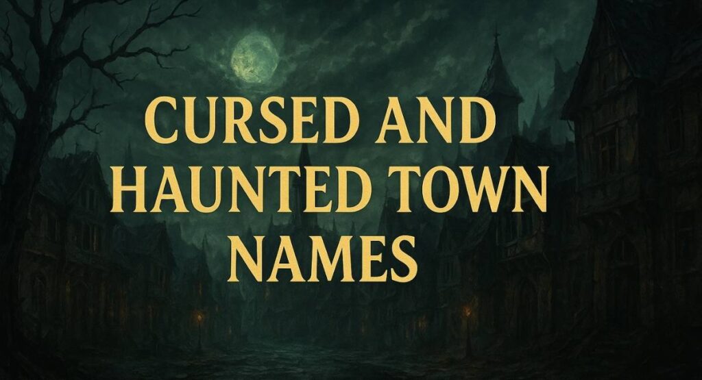Cursed And Haunted Town Names