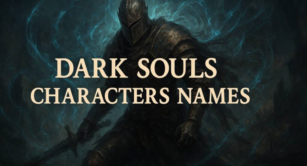 Dark Souls Characters Names
