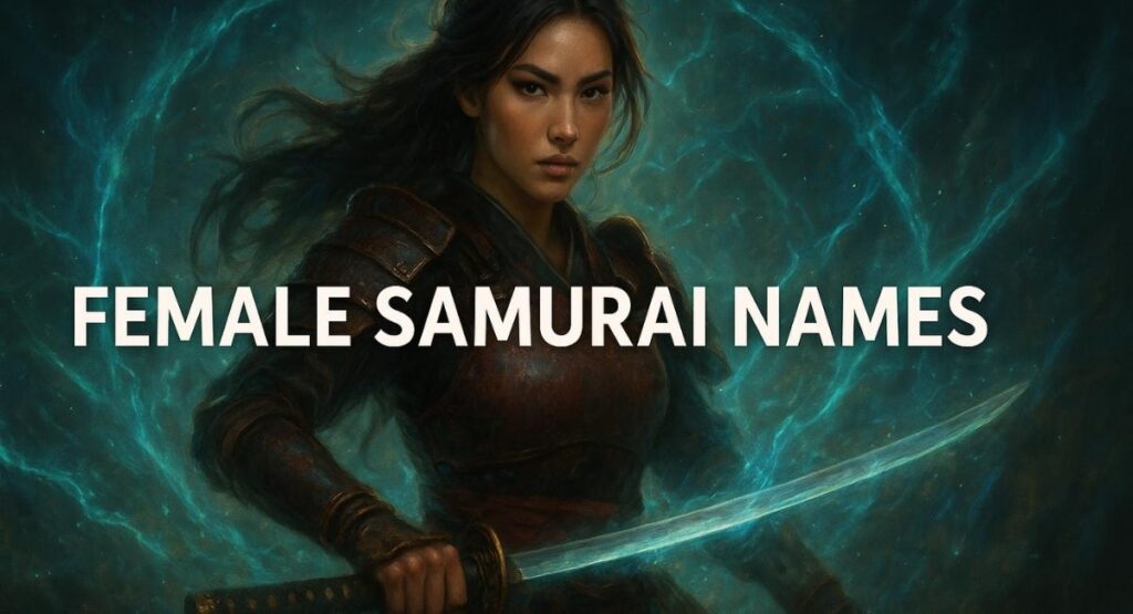 Female Samurai Names (Onna-Bugeisha)