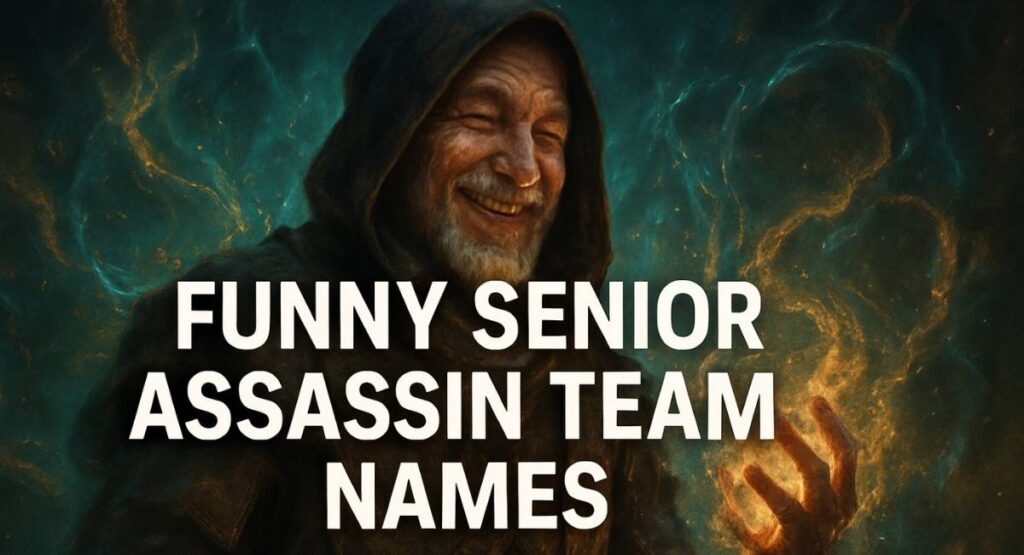 Funny Senior Assassin Team Names
