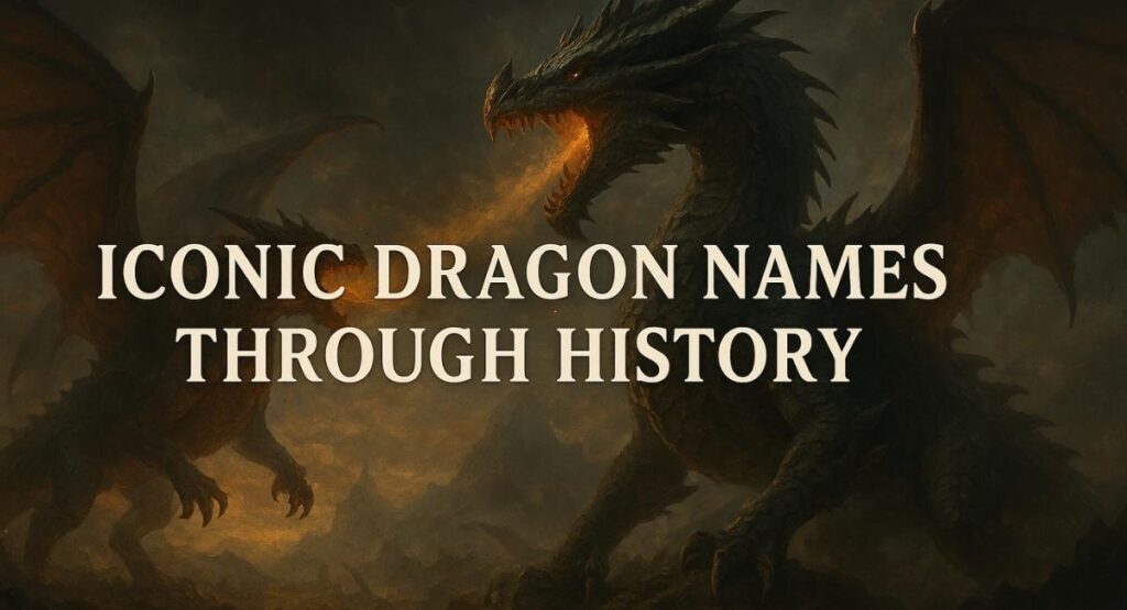Iconic Dragon Names Through History