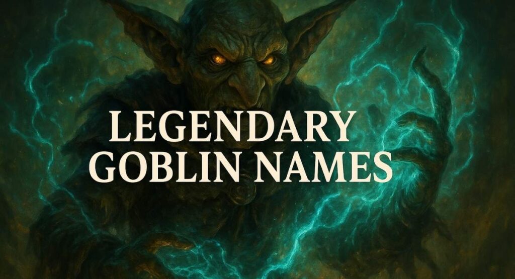 Legendary Goblin Names