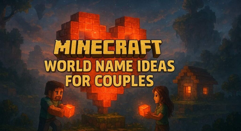 Minecraft World Name Ideas For Couples