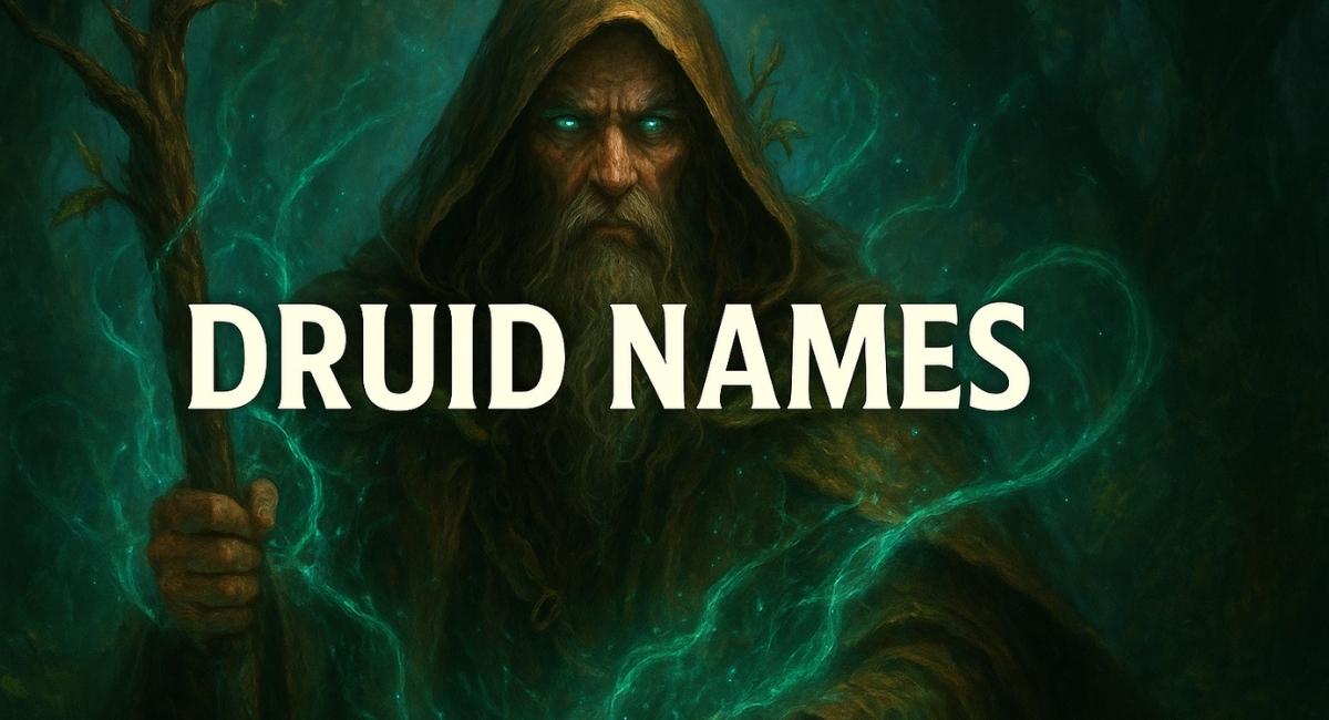 1000+ Druid Names: Funny, Mystical, Elf & Nature-Inspired Options for Characters