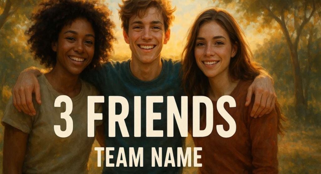 3 Friends Team Name