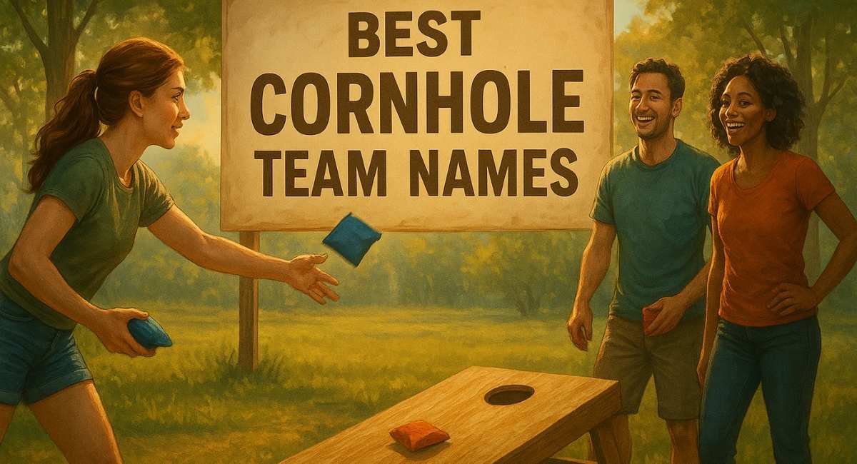 400+ Best Cornhole Team Names: Funny, Creative & Unique Ideas for Every Team