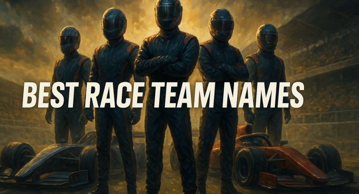 500+ Best Race Team Names Must Try – Cool, Funny, Powerful & Unique Ideas