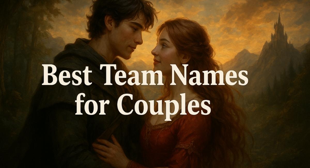 500+ Best Team Names for Couples: Cute, Funny, Romantic & Unique Ideas