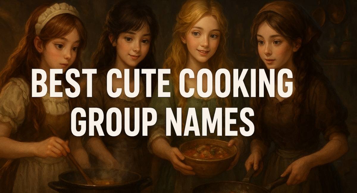 700+ Best Cute Cooking Group Names That Add Fun, Flavor & Personality to Your Team