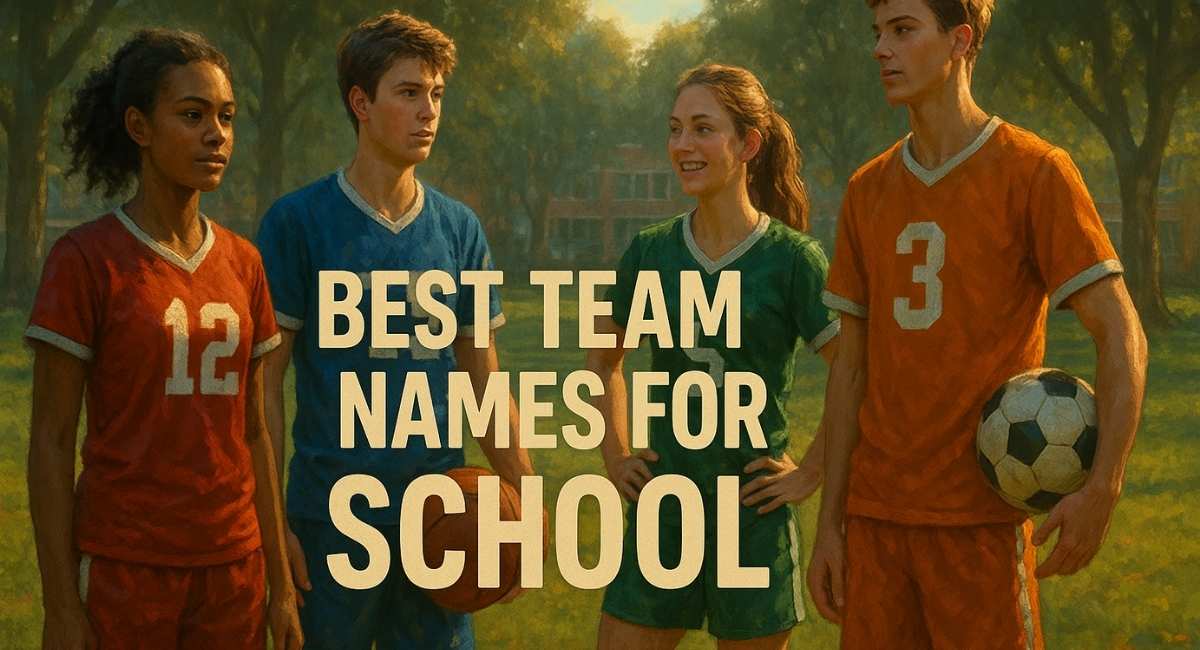800+ Best Team Names for School:  Creative, Cool, and Fun Ideas for Every Group