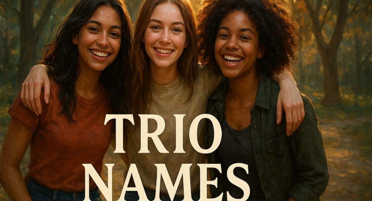 999+ Trio Names: Fun, Cool & Unique Names for Friends, Teams, Siblings & Pets