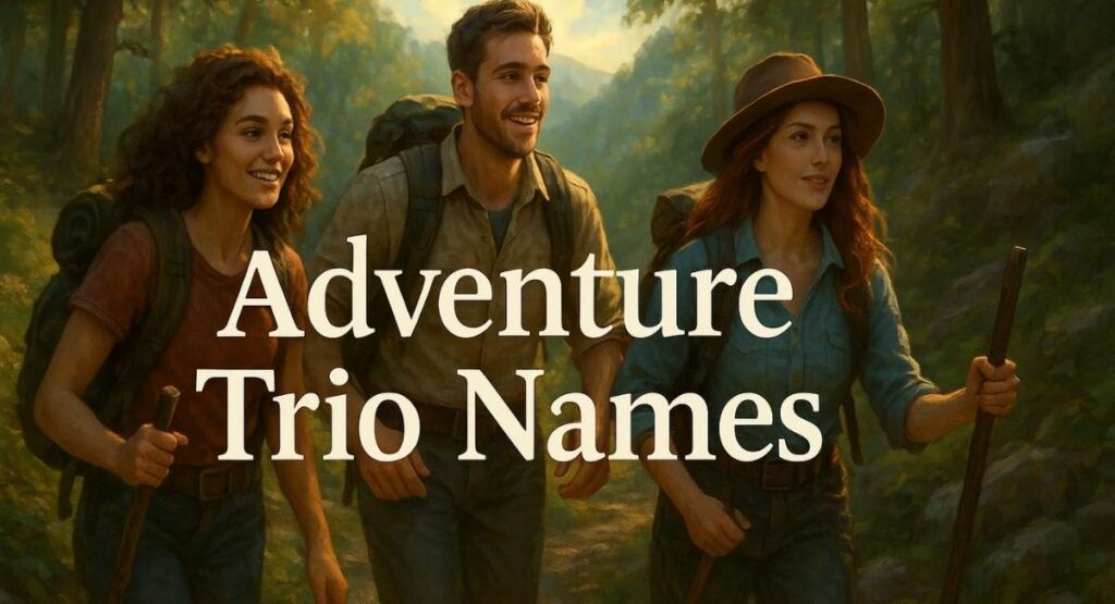 Adventure Trio Names