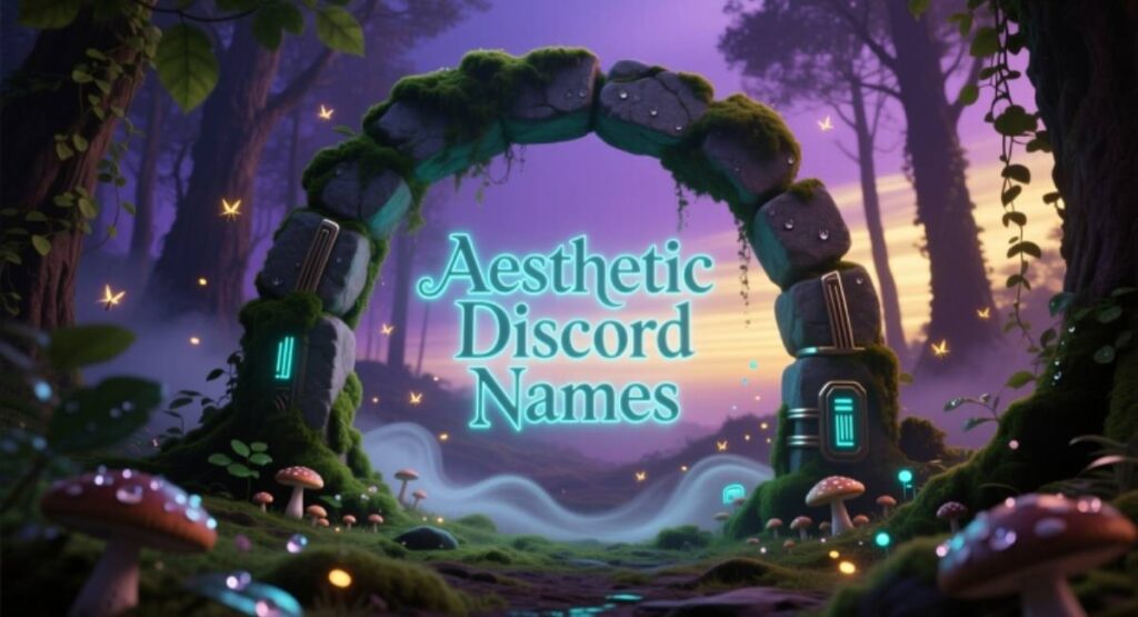 Aesthetic Discord Names