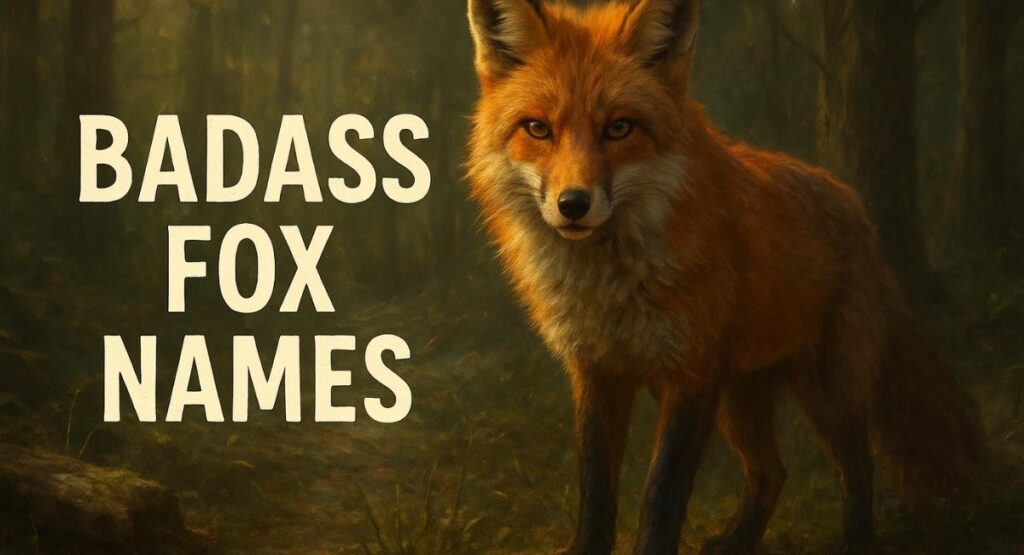 Badass Fox Names