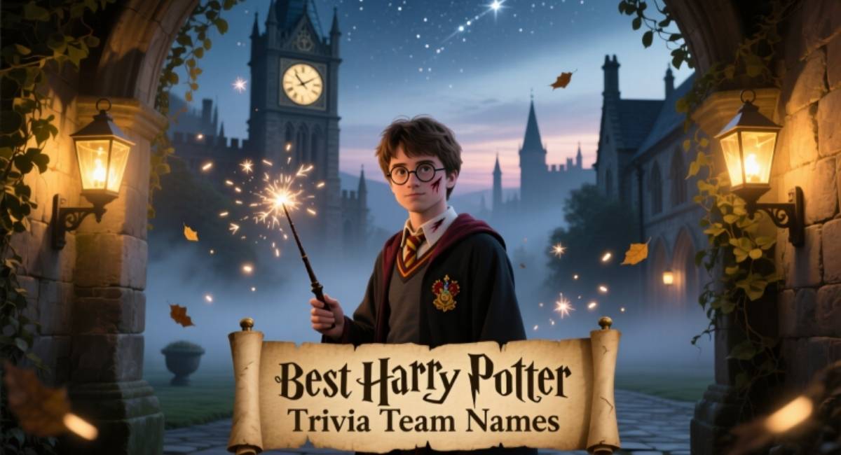 Best Harry Potter Trivia Team Names | Funny, Clever & Magical Ideas