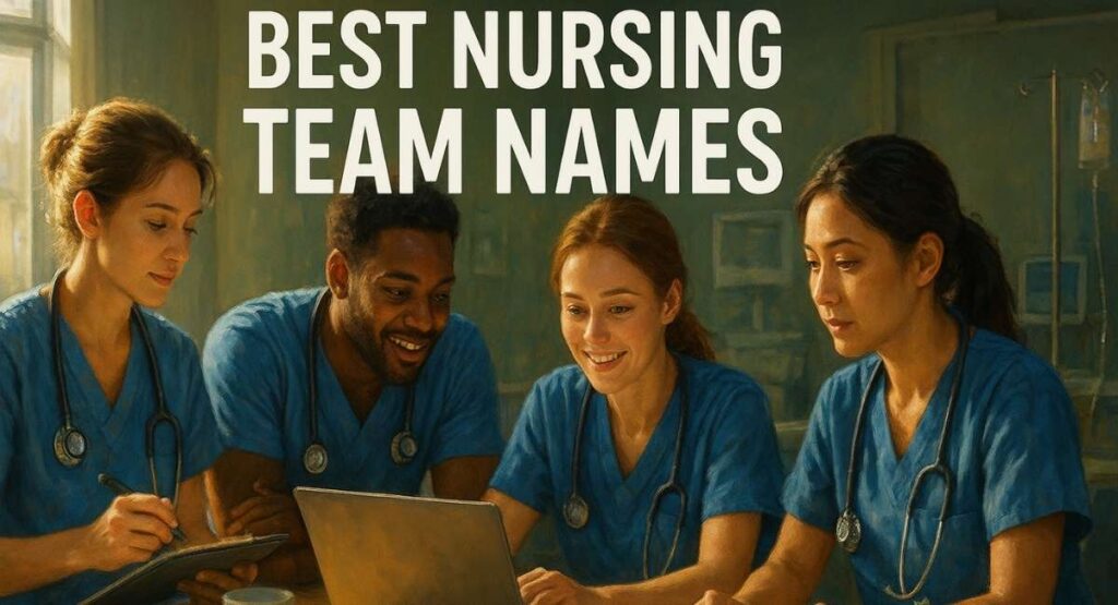 Best Nursing Team Names