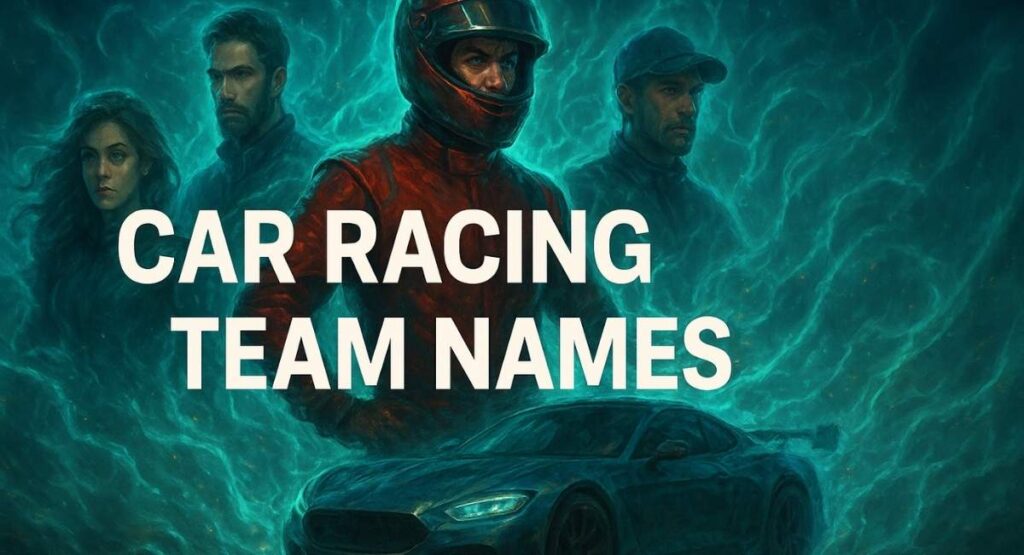 Car Racing Team Names