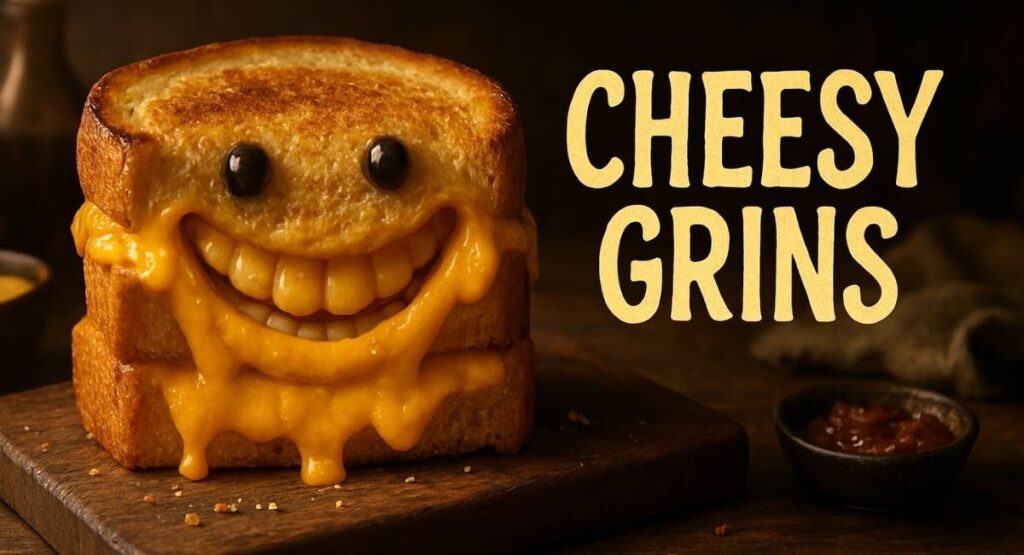 Cheesy Grins: Pun-Filled Grilled Cheese Names