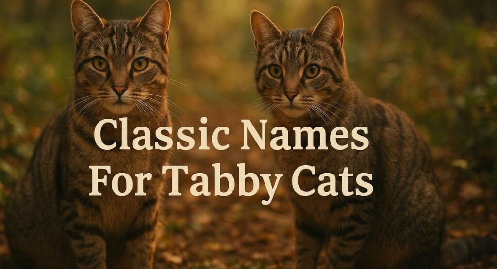 Classic Names For Tabby Cats