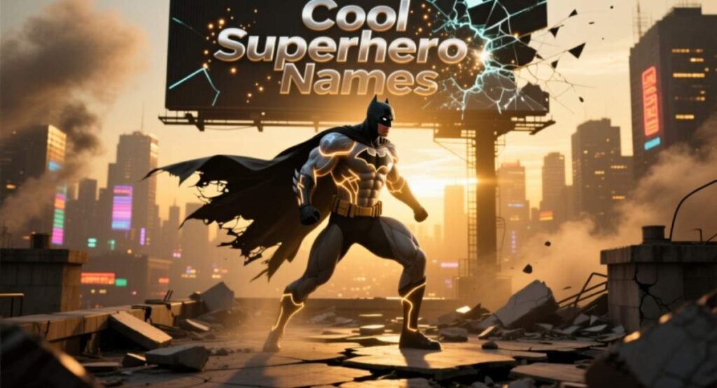 Cool Superhero Names
